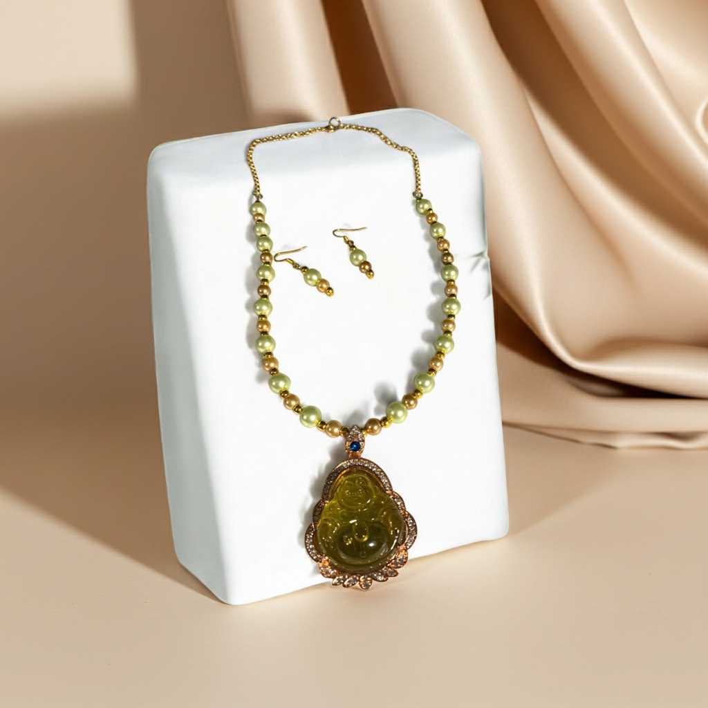 Buddha Necklace Set