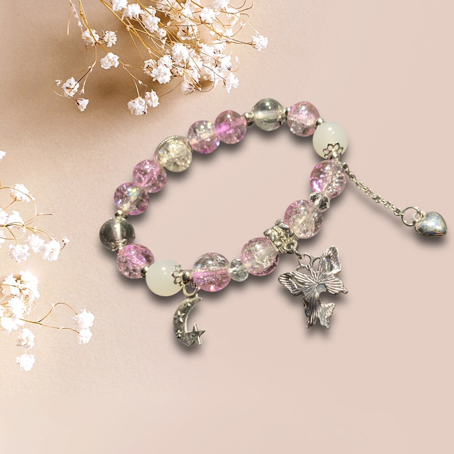 Beauty in Pink Bracelet