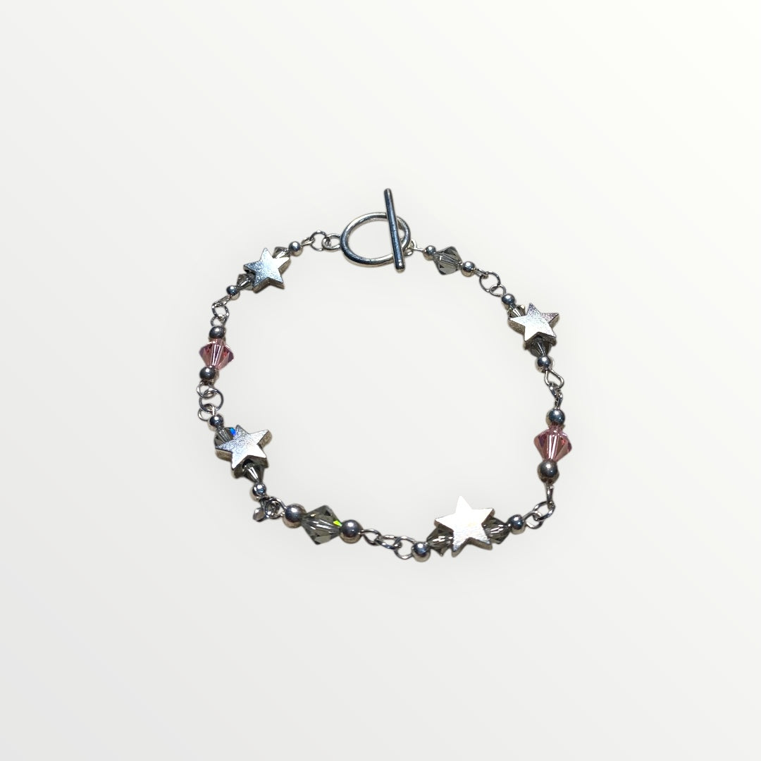 Silver Stars Bracelet