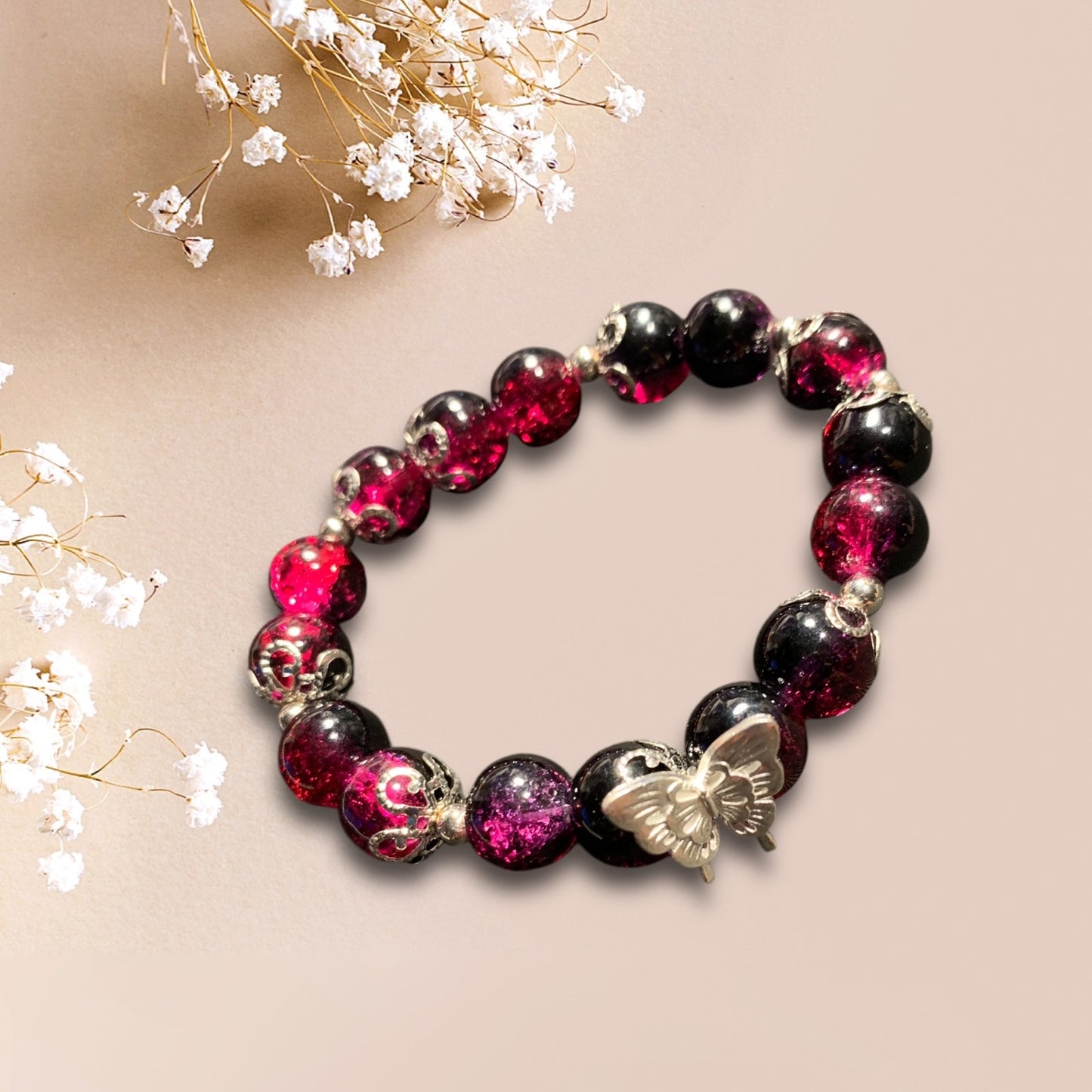 Midnight Red Bracelet