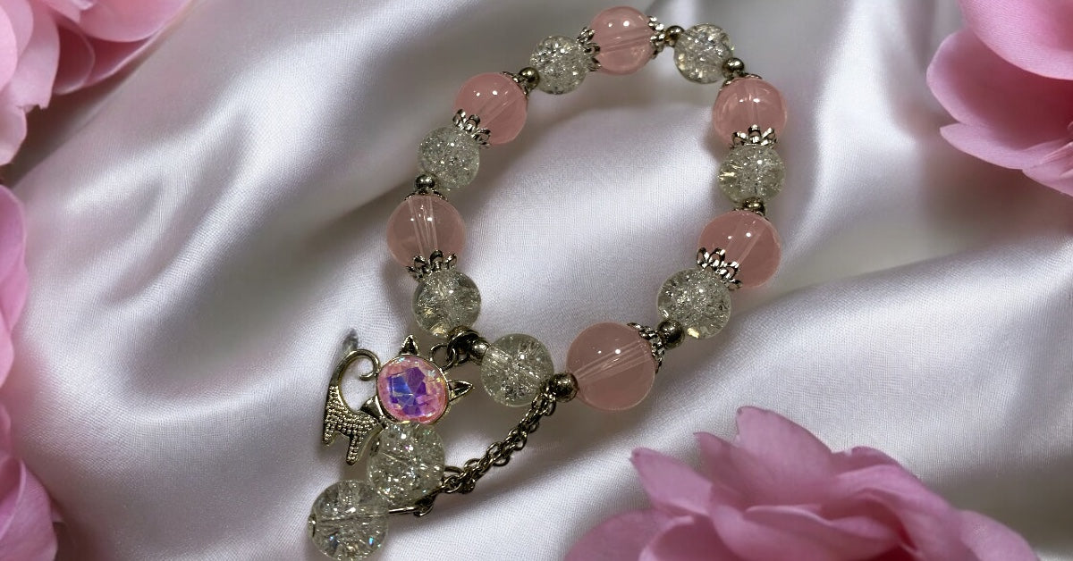 Pink Cat Bracelet