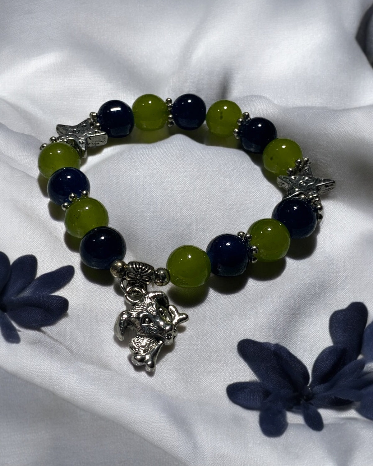 Green Blue Pup Bracelet