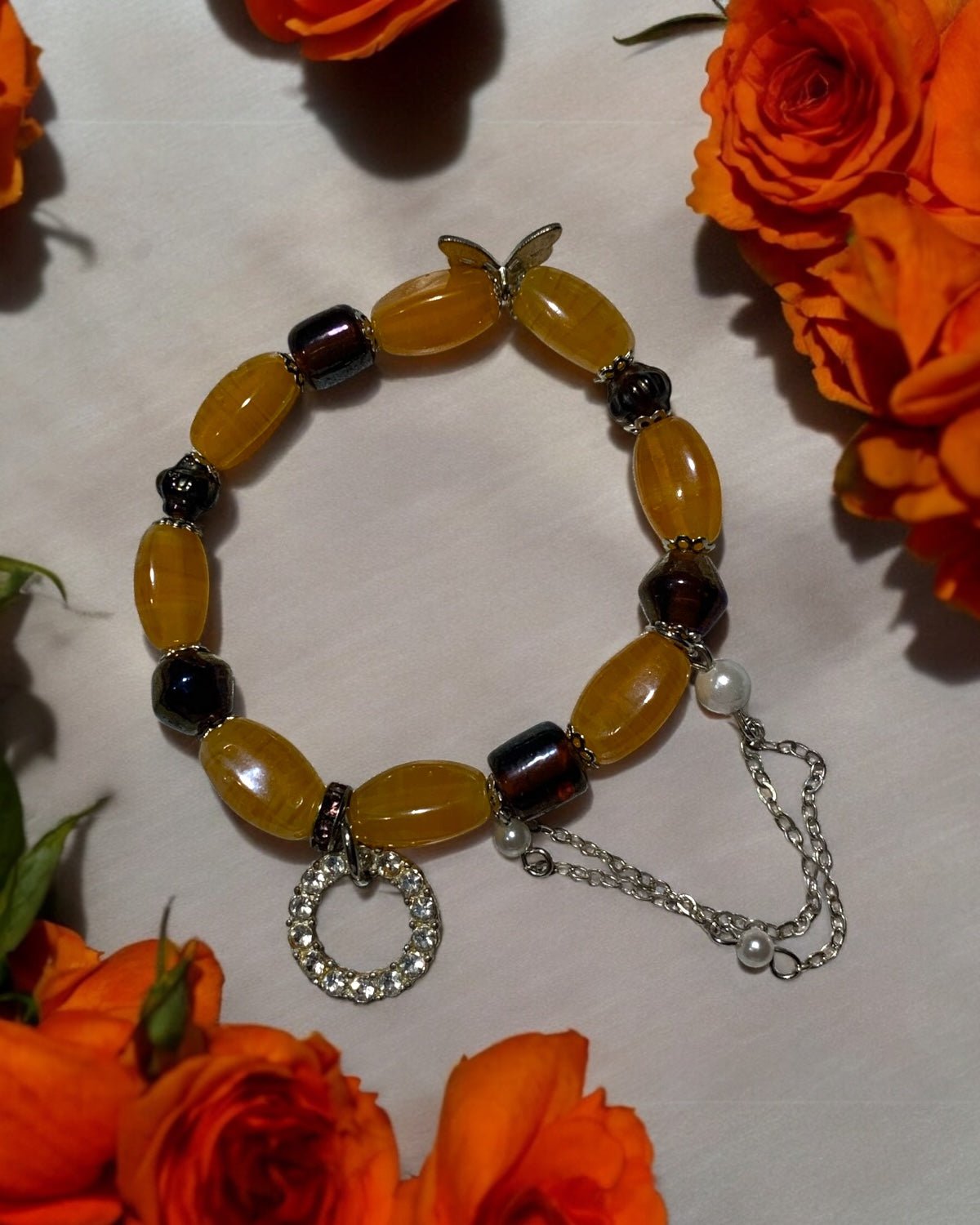Orange Brown Bracelet