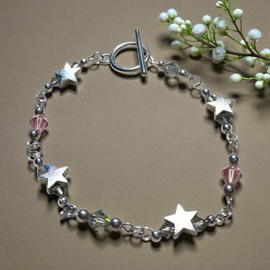 Silver Stars Bracelet