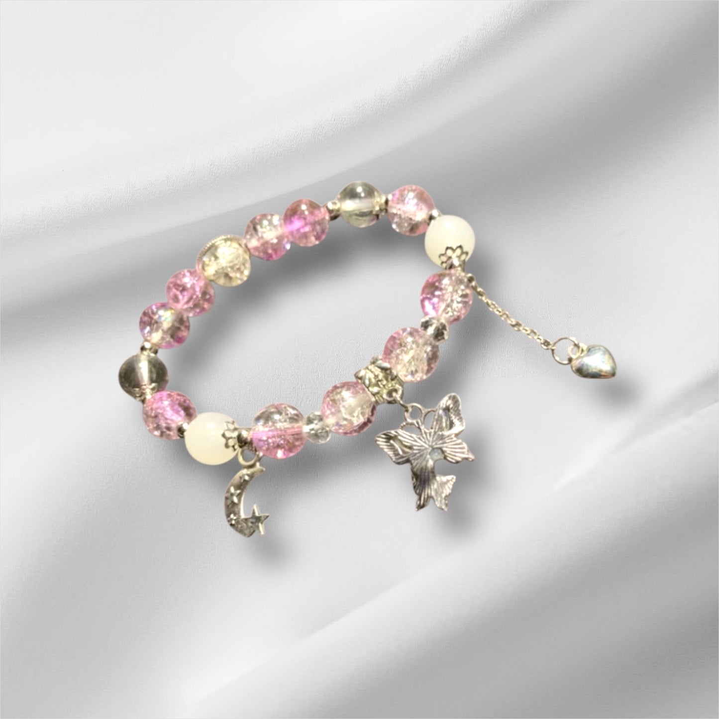 Beauty in Ice Purple Bracelet