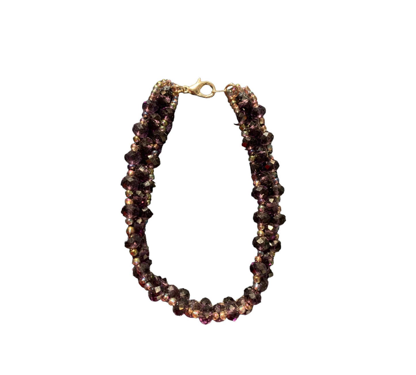 Purple Swarovski Bracelet