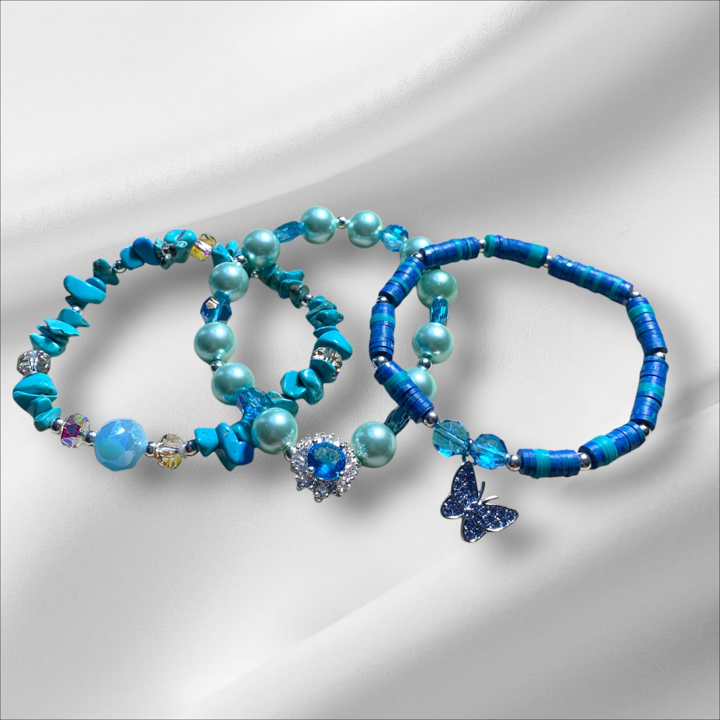 Three bracelet sets