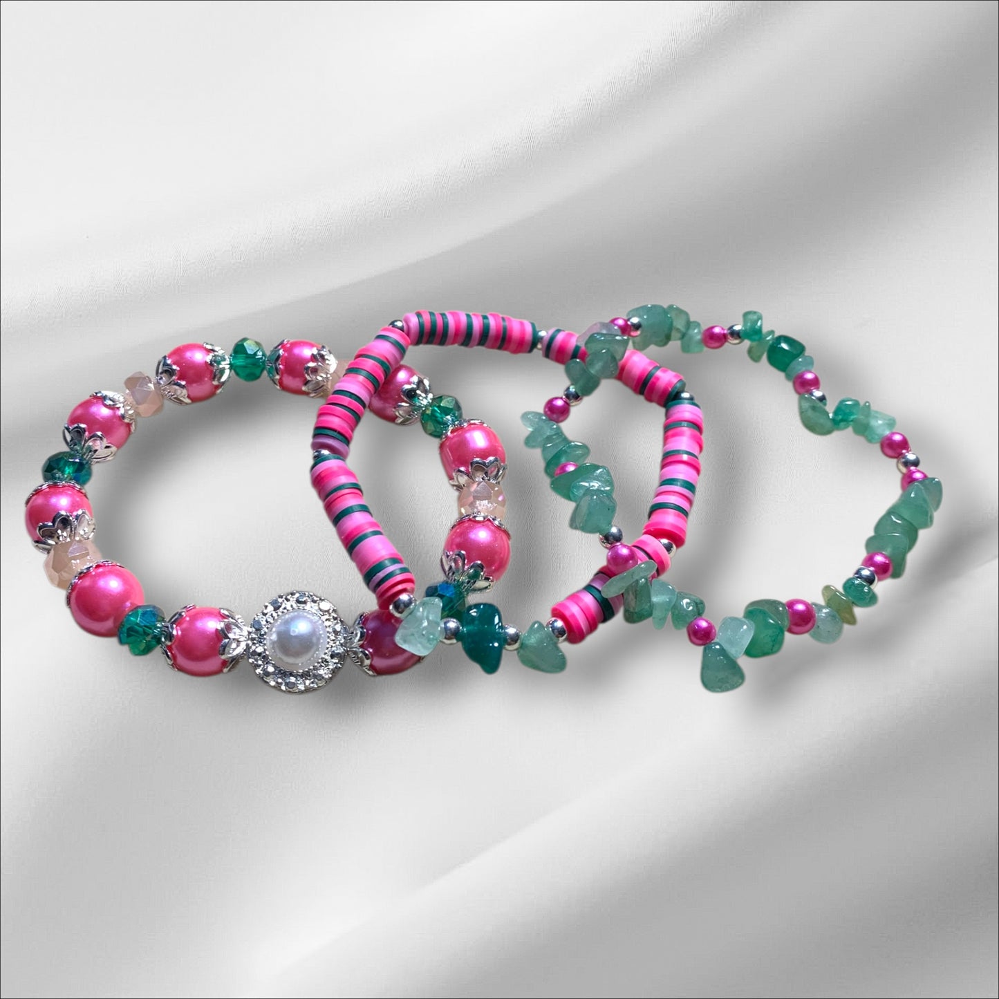 Three bracelet sets