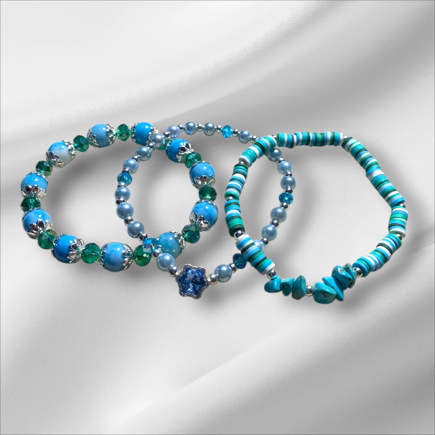 Three bracelet sets