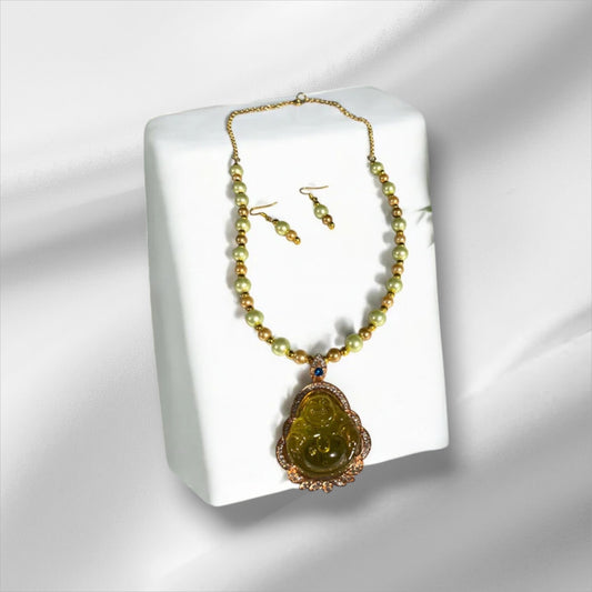 Buddha Necklace Set