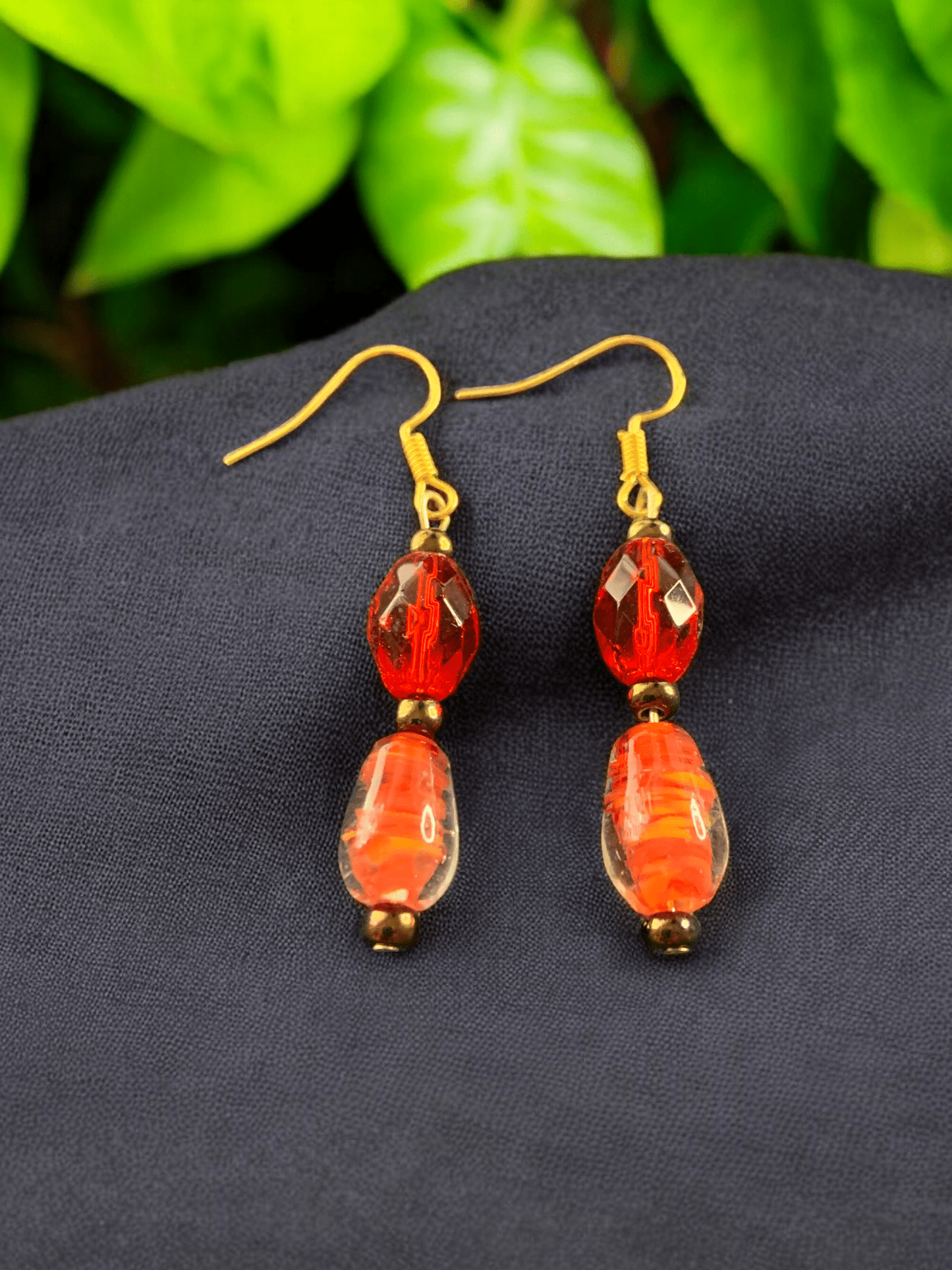 Orange tear drop