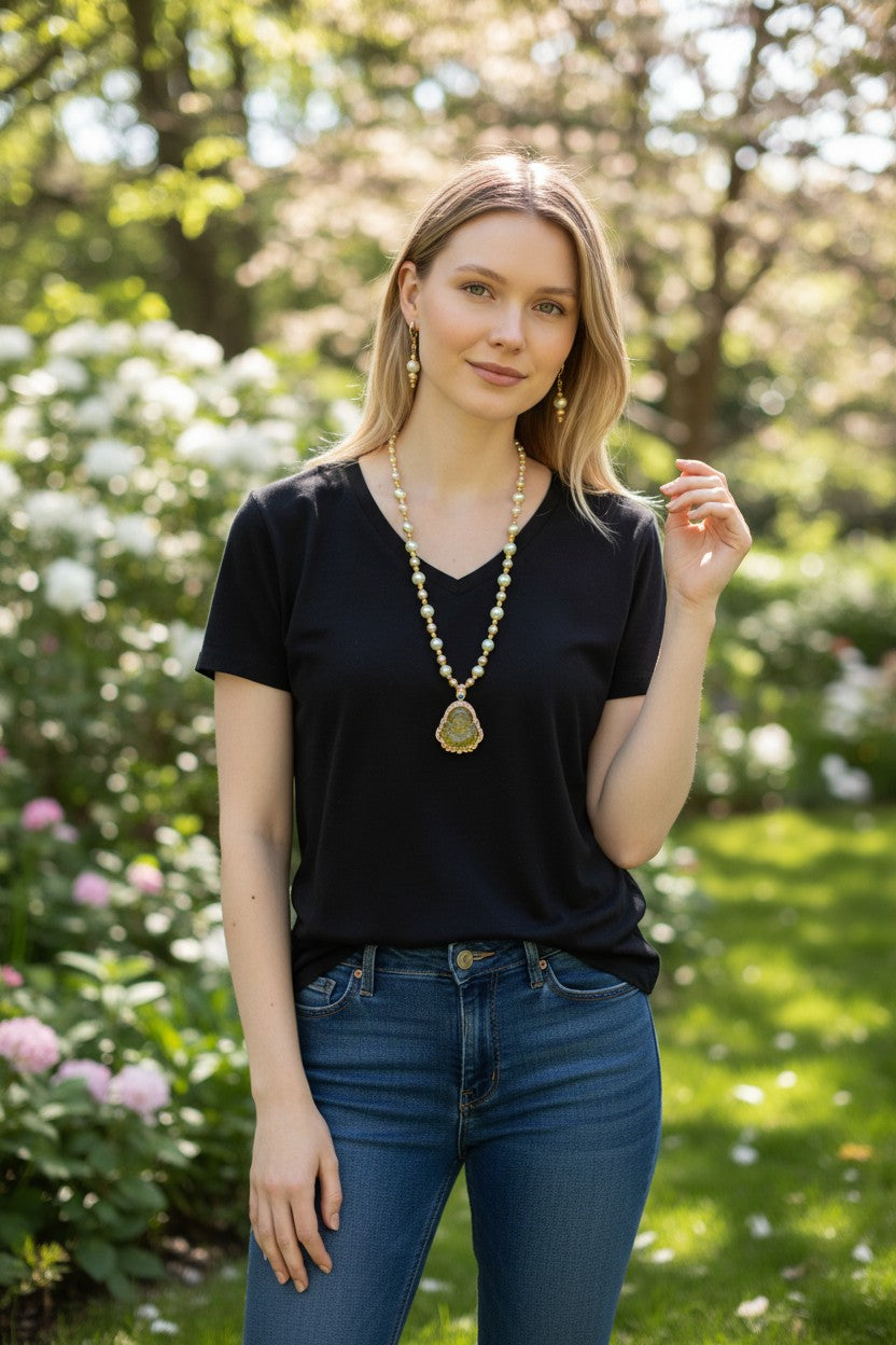 Buddha Necklace Set