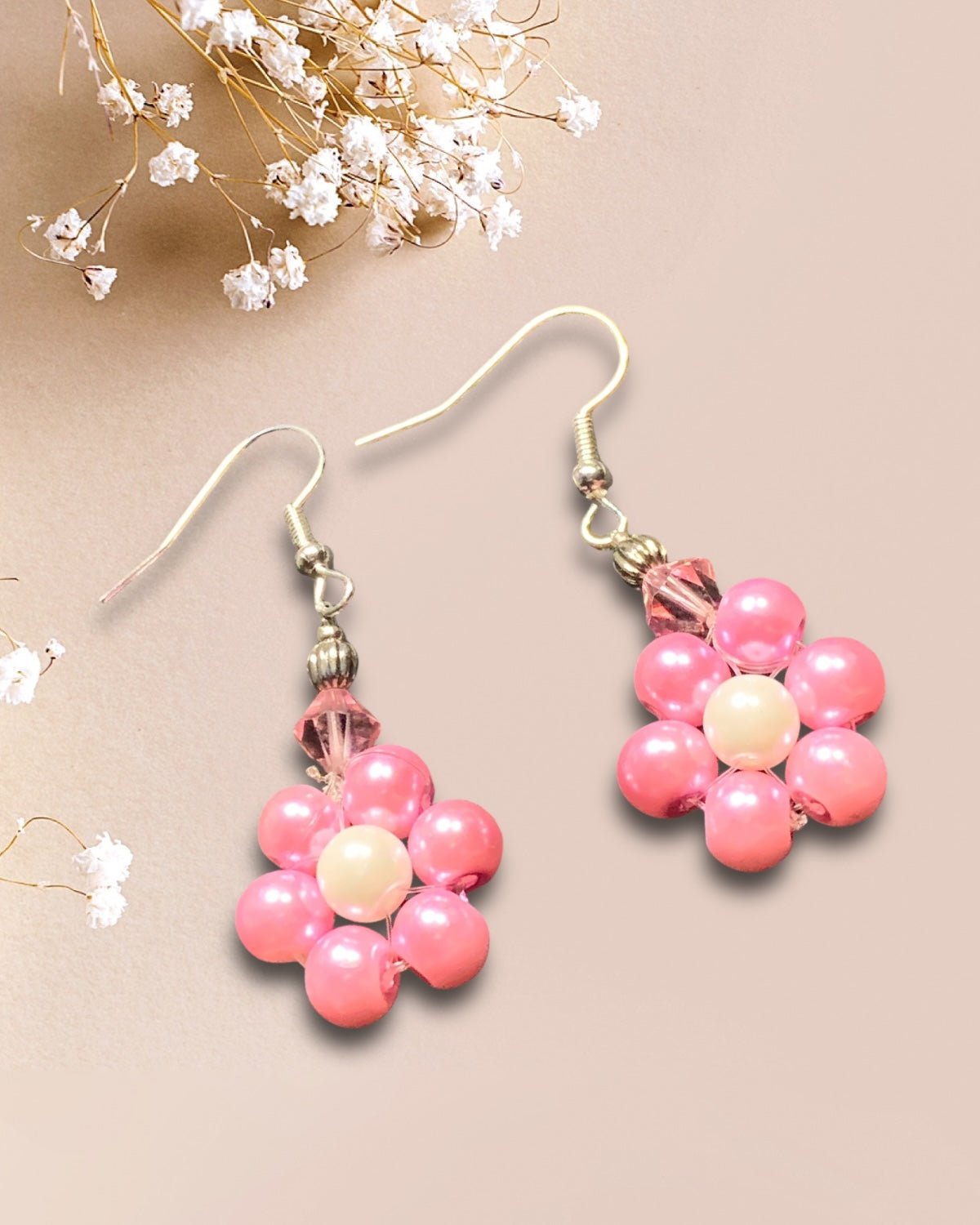 Flower earrings