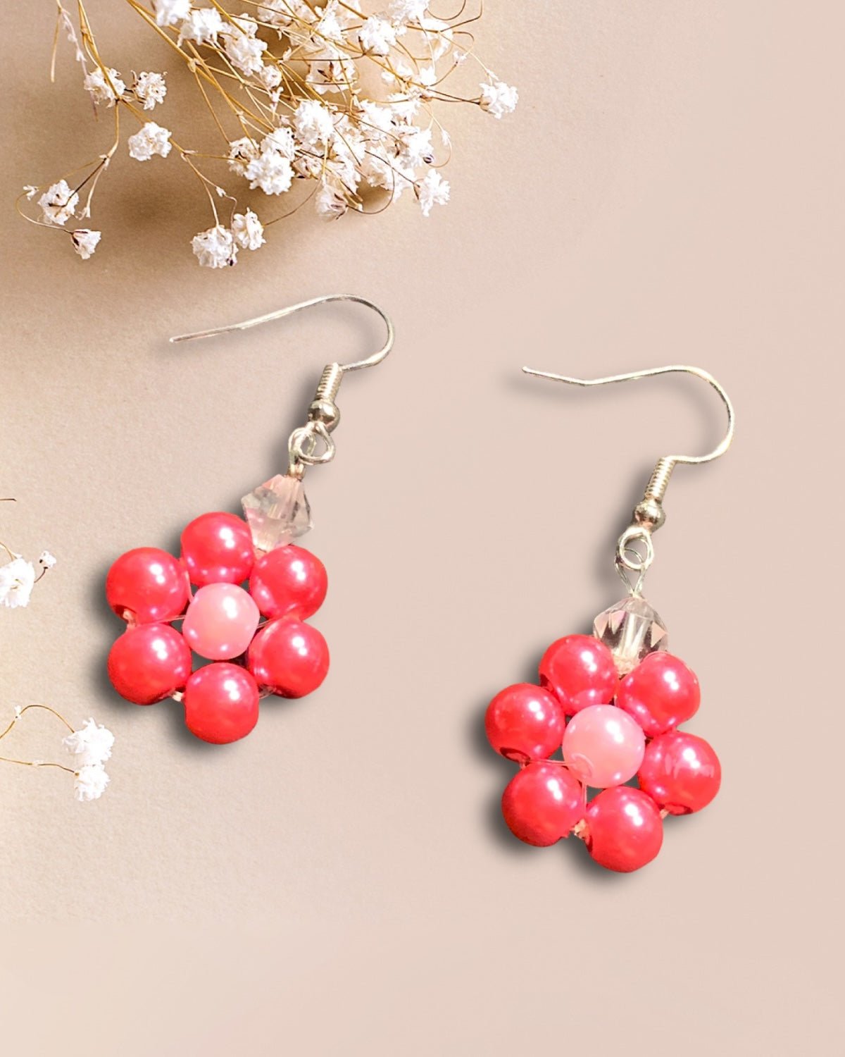 Flower earrings