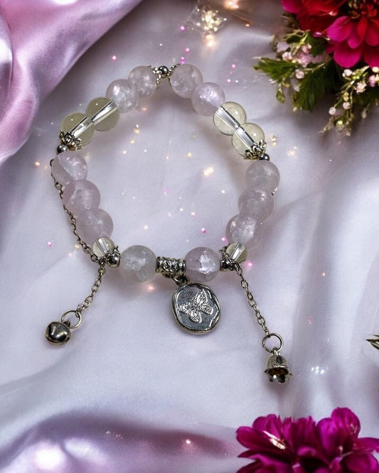 Frosted Light Pink Bracelet