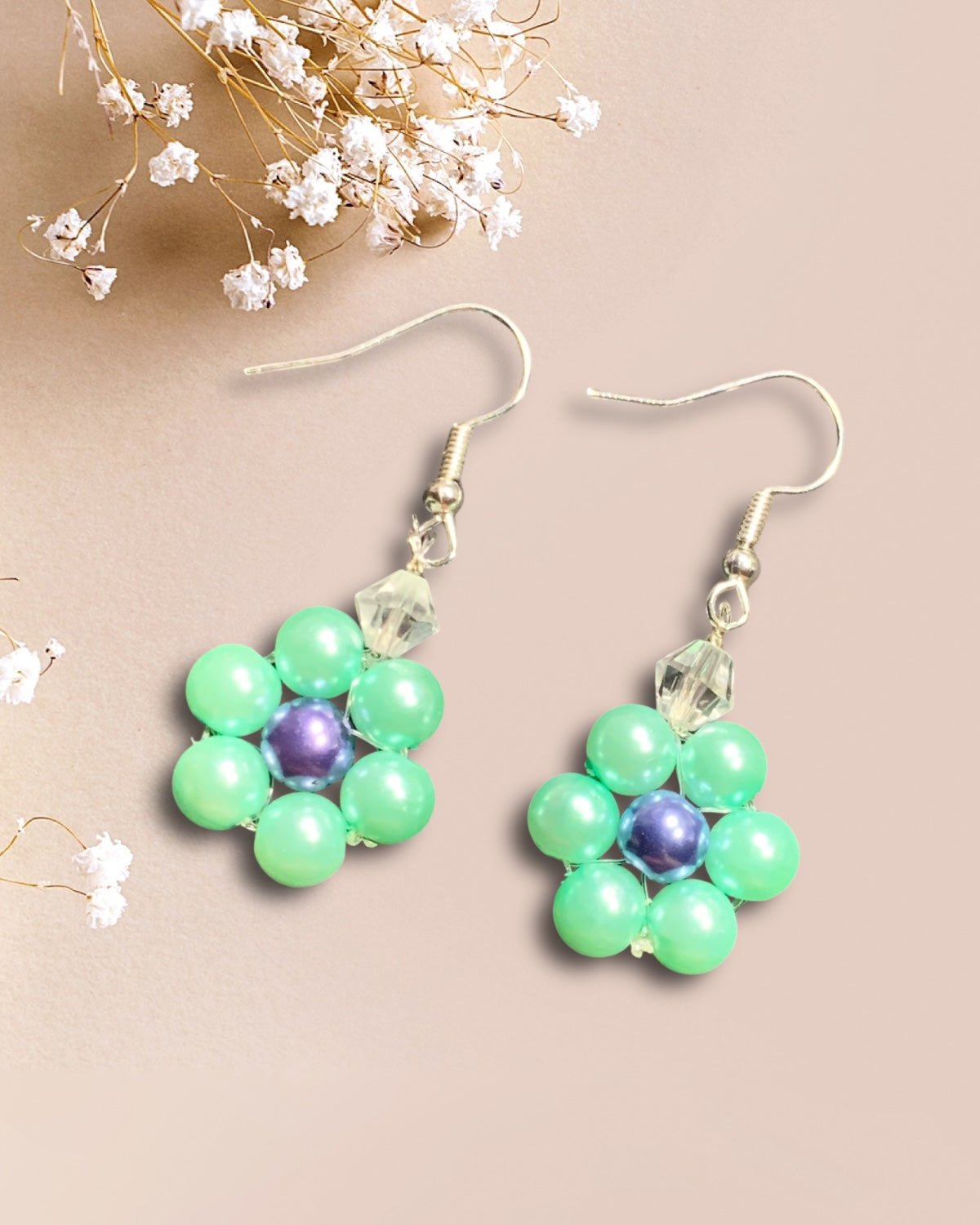 Flower earrings
