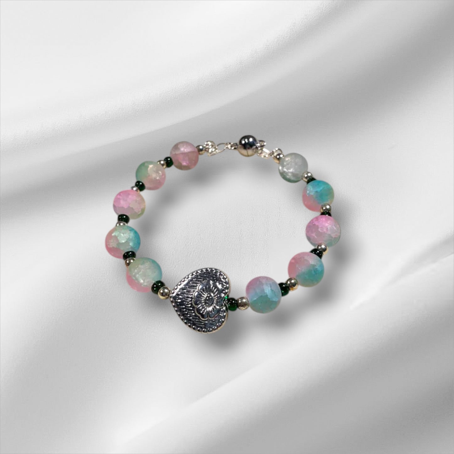 Silver Heart Bracelet
