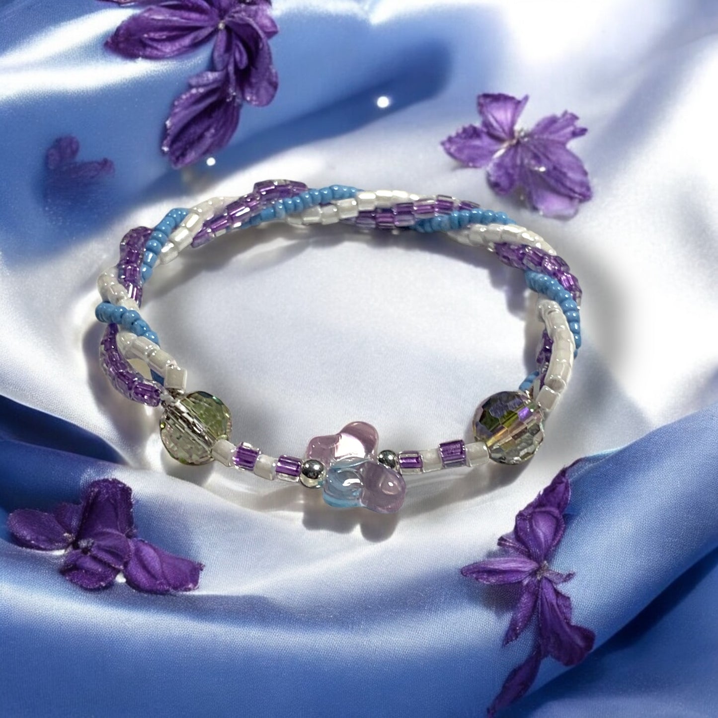 Butterfly Spiral Bracelet