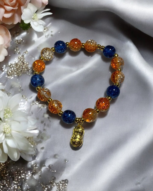 Blue Framber Peanut Bracelet