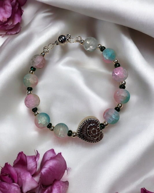 Silver Heart Bracelet