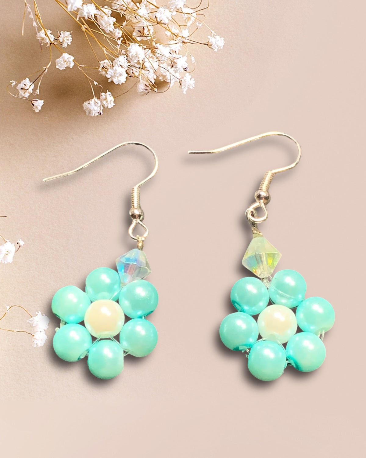 Flower earrings
