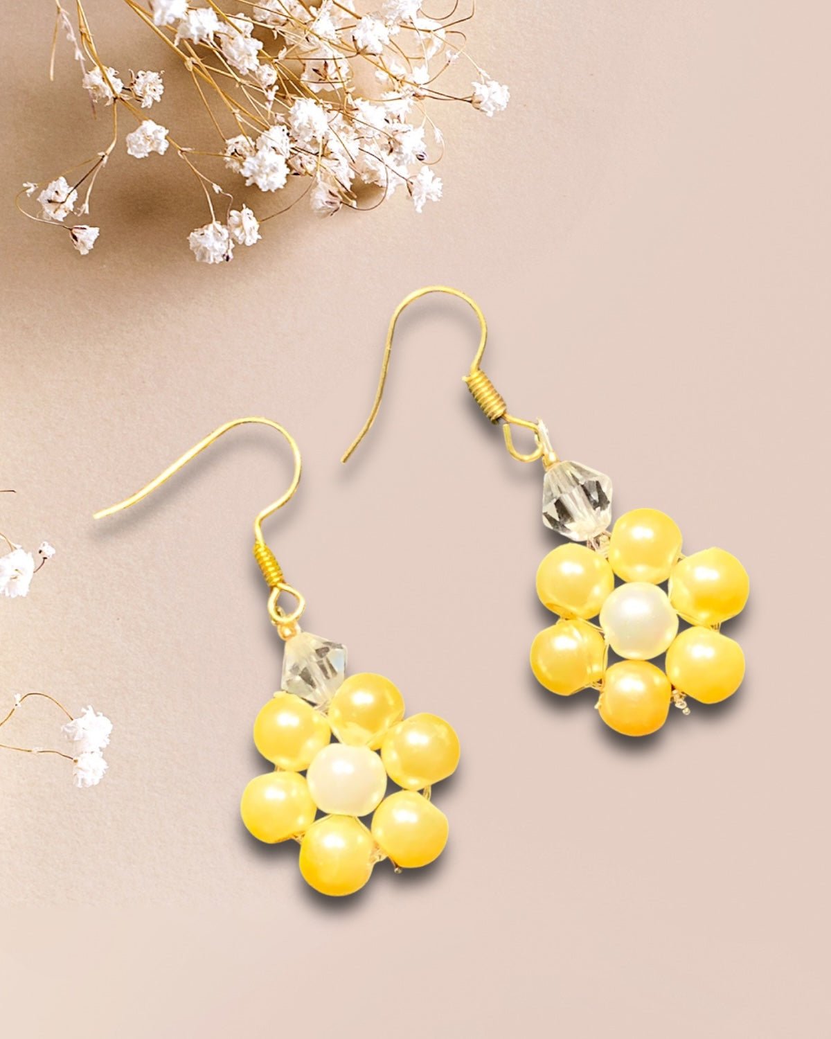 Flower earrings