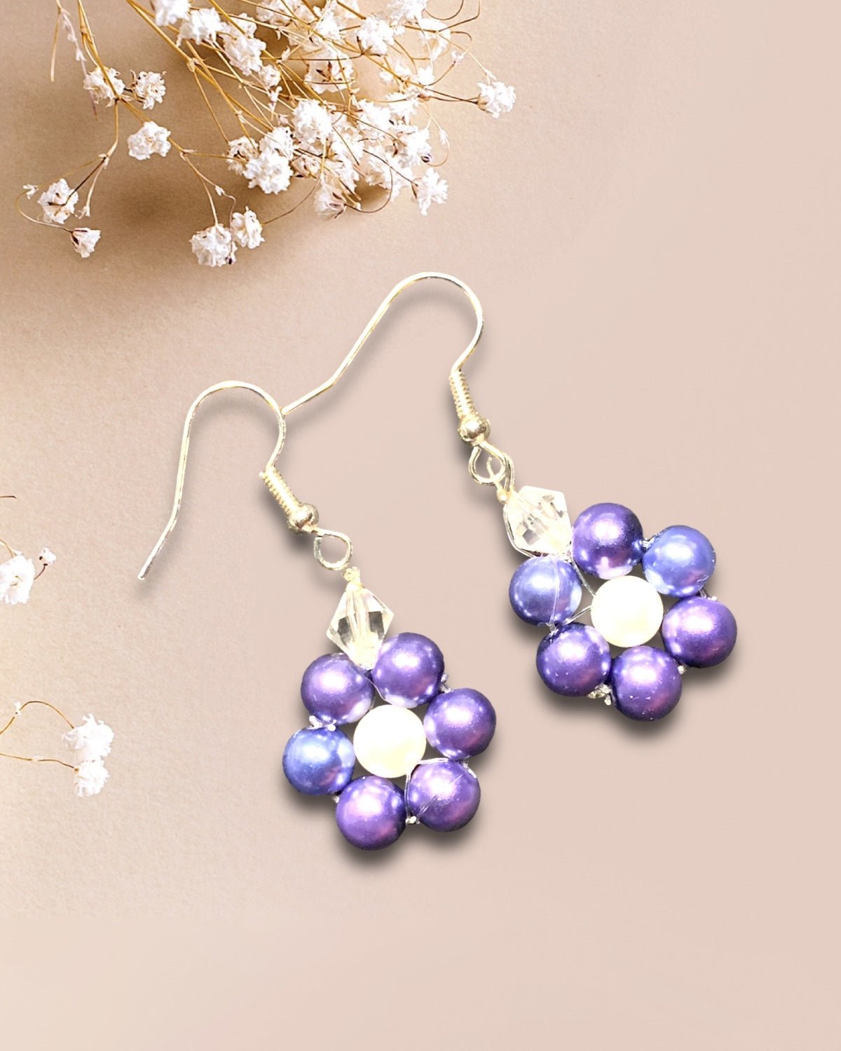 Flower earrings
