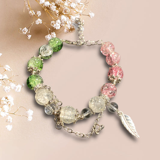 Multi-color Feather Bracelet