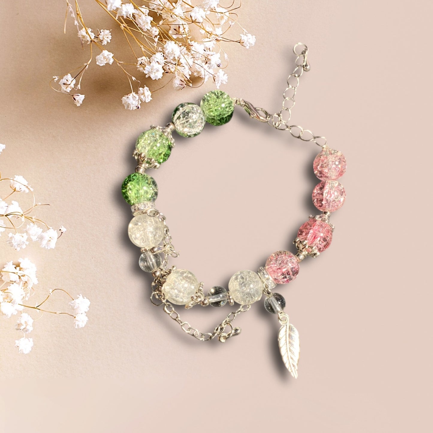 Multi-color Feather Bracelet