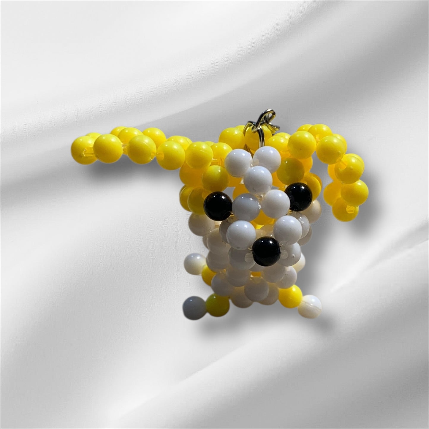 Yellow Puppy Keychain