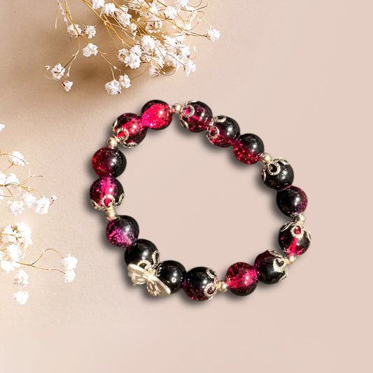 Midnight Red Bracelet