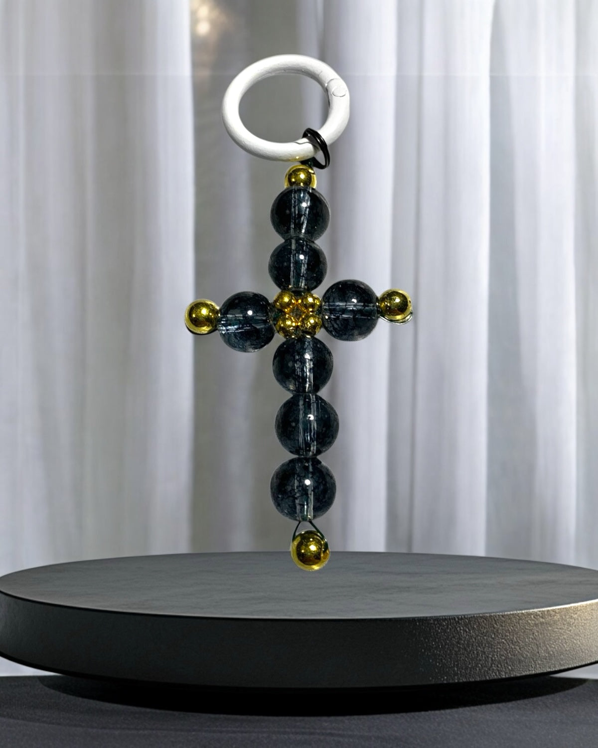 Black Crucifix Keychain, Phone Accessories