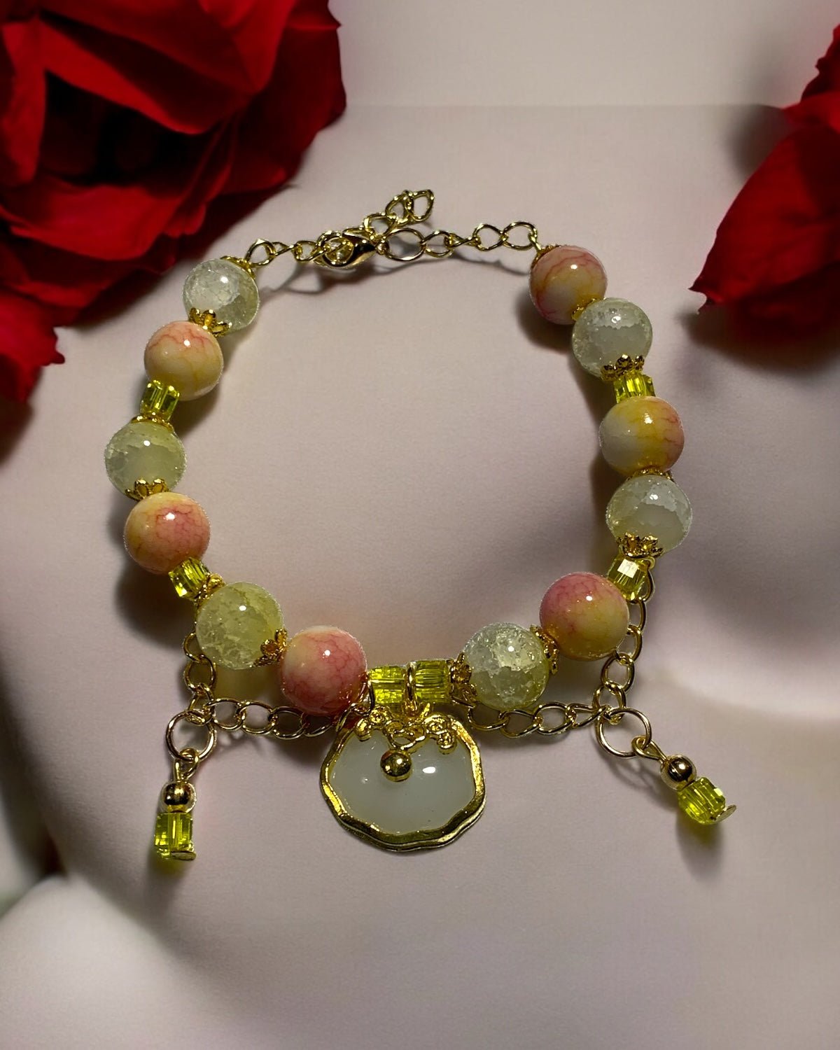 Pink Ivory Bracelet