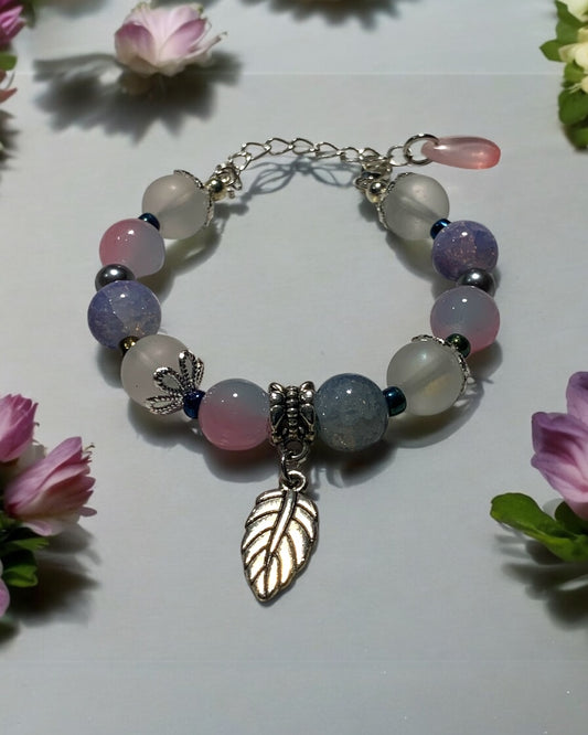 Silver Leaf Bracelet