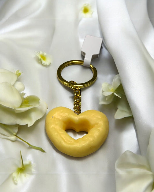 Heart Cookie Keychain