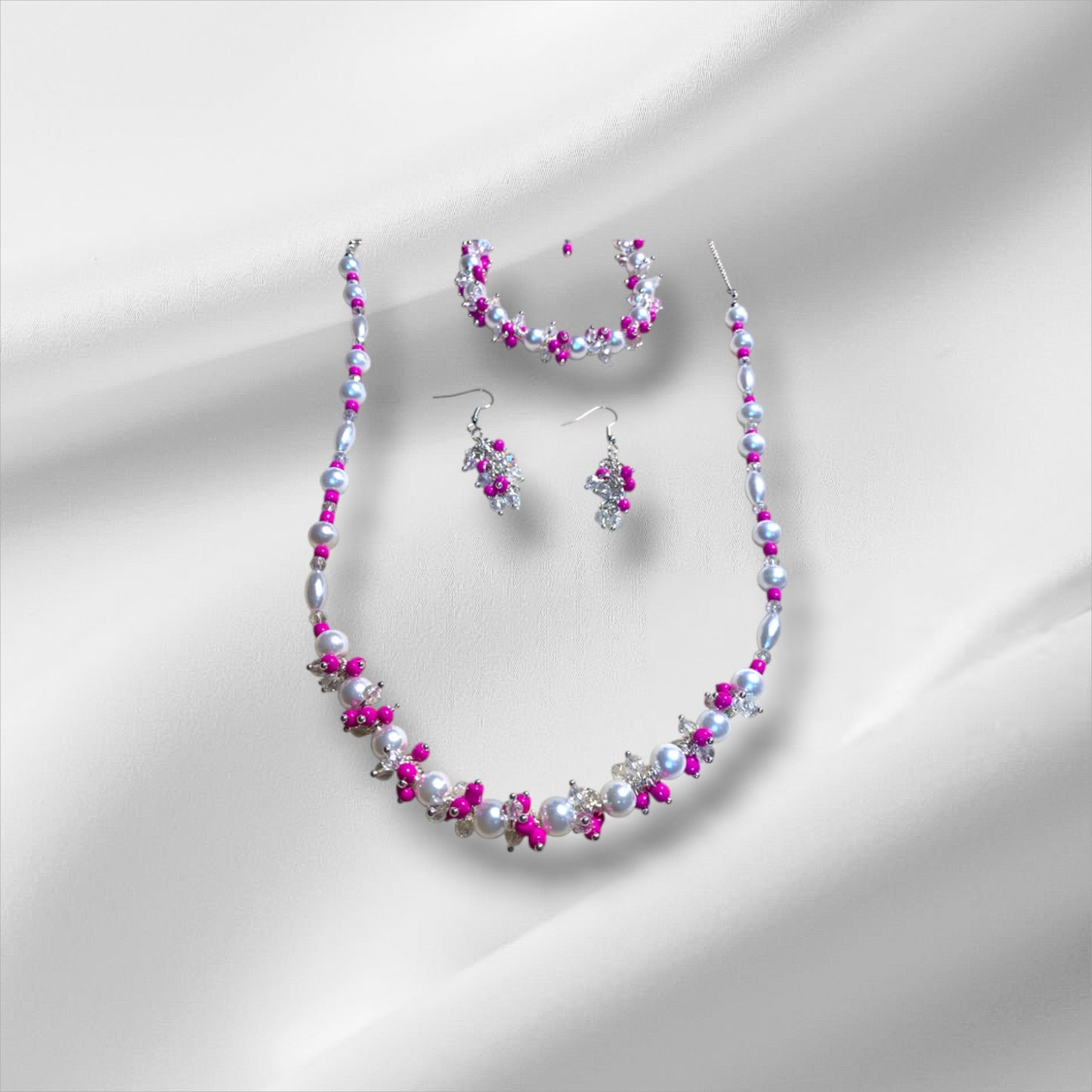Hot Pink Jewelry Set