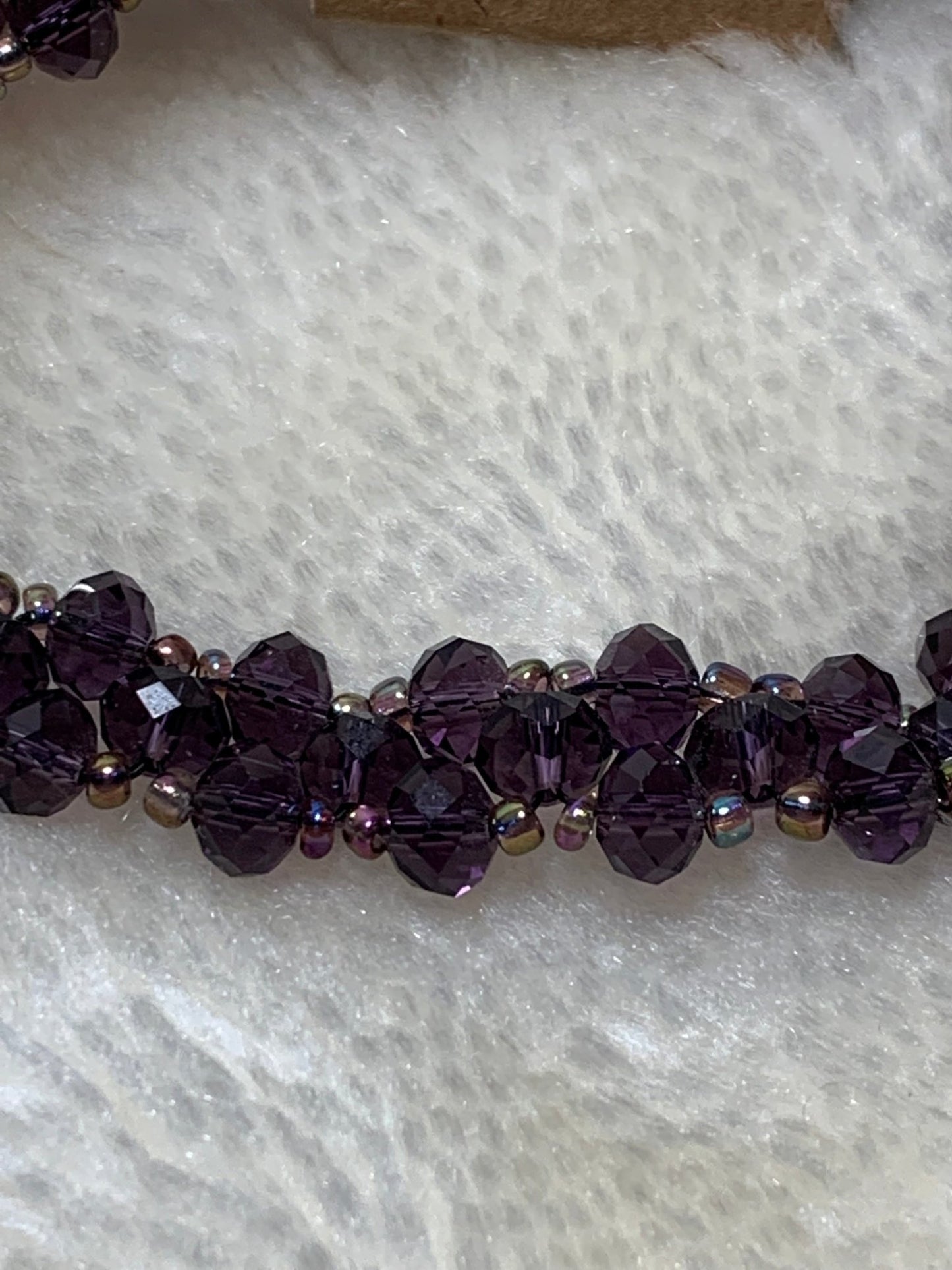 Purple Swarovski Bracelet