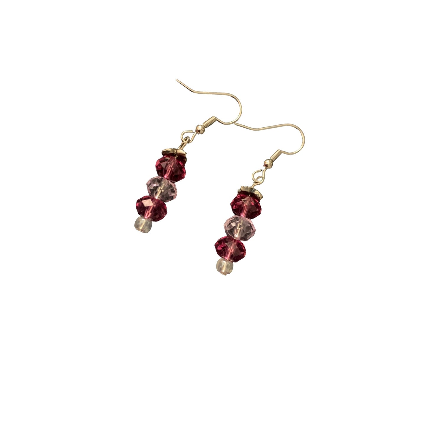 Pretty in pink earrings